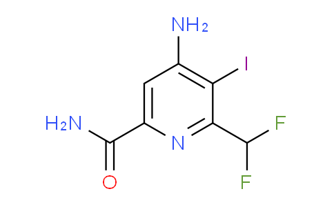 AM89785 | 1804920-63-5 | 4-Amino-2-(difluoromethyl)-3-iodopyridine-6-carboxamide