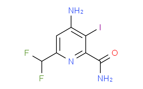 AM89786 | 1806889-73-5 | 4-Amino-6-(difluoromethyl)-3-iodopyridine-2-carboxamide