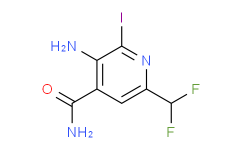 AM89788 | 1805364-08-2 | 3-Amino-6-(difluoromethyl)-2-iodopyridine-4-carboxamide