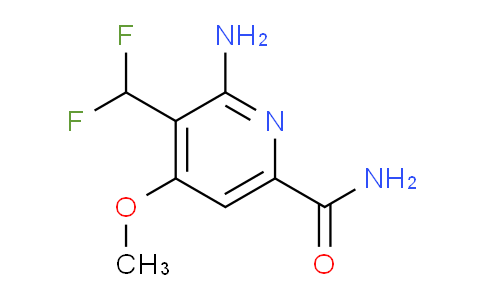 2-Amino-3-(difluoromethyl)-4-methoxypyridine-6-carboxamide