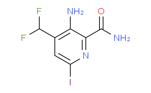 AM89792 | 1805363-66-9 | 3-Amino-4-(difluoromethyl)-6-iodopyridine-2-carboxamide
