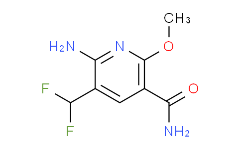 2-Amino-3-(difluoromethyl)-6-methoxypyridine-5-carboxamide