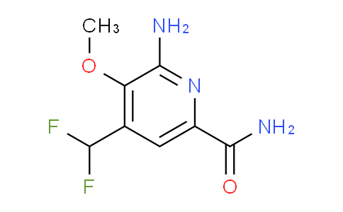 2-Amino-4-(difluoromethyl)-3-methoxypyridine-6-carboxamide