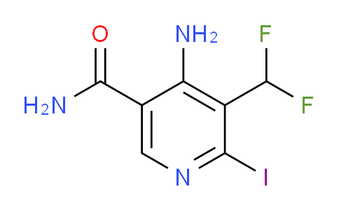 AM89806 | 1806796-13-3 | 4-Amino-3-(difluoromethyl)-2-iodopyridine-5-carboxamide