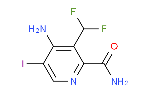 AM89808 | 1806819-75-9 | 4-Amino-3-(difluoromethyl)-5-iodopyridine-2-carboxamide