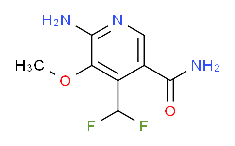 2-Amino-4-(difluoromethyl)-3-methoxypyridine-5-carboxamide