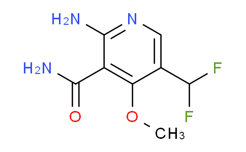 2-Amino-5-(difluoromethyl)-4-methoxypyridine-3-carboxamide