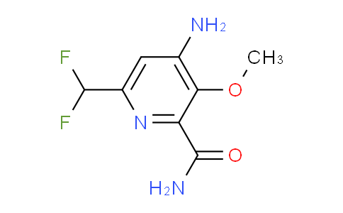 4-Amino-6-(difluoromethyl)-3-methoxypyridine-2-carboxamide