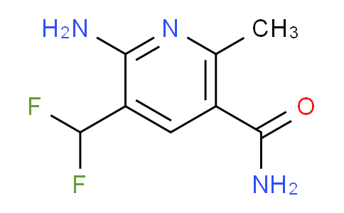 2-Amino-3-(difluoromethyl)-6-methylpyridine-5-carboxamide