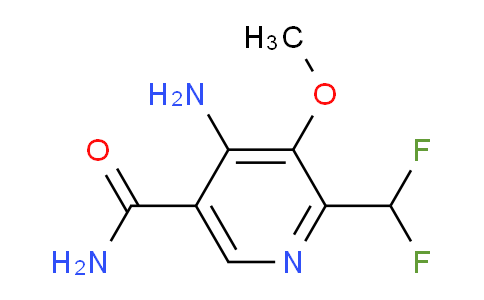 4-Amino-2-(difluoromethyl)-3-methoxypyridine-5-carboxamide