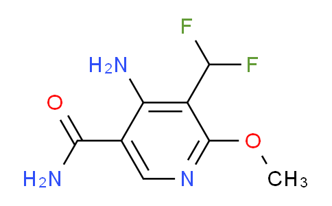 AM89844 | 1804682-08-3 | 4-Amino-3-(difluoromethyl)-2-methoxypyridine-5-carboxamide