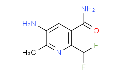 3-Amino-6-(difluoromethyl)-2-methylpyridine-5-carboxamide