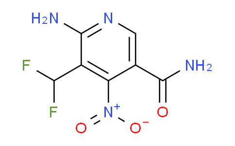 2-Amino-3-(difluoromethyl)-4-nitropyridine-5-carboxamide