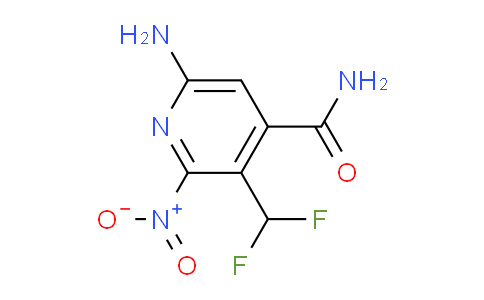 AM89906 | 1805228-36-7 | 6-Amino-3-(difluoromethyl)-2-nitropyridine-4-carboxamide