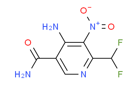 AM89911 | 1805228-45-8 | 4-Amino-2-(difluoromethyl)-3-nitropyridine-5-carboxamide