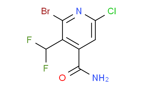 AM89933 | 1806839-84-8 | 2-Bromo-6-chloro-3-(difluoromethyl)pyridine-4-carboxamide