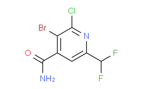 AM89937 | 1805388-99-1 | 3-Bromo-2-chloro-6-(difluoromethyl)pyridine-4-carboxamide