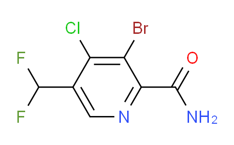 AM89939 | 1806840-09-4 | 3-Bromo-4-chloro-5-(difluoromethyl)pyridine-2-carboxamide