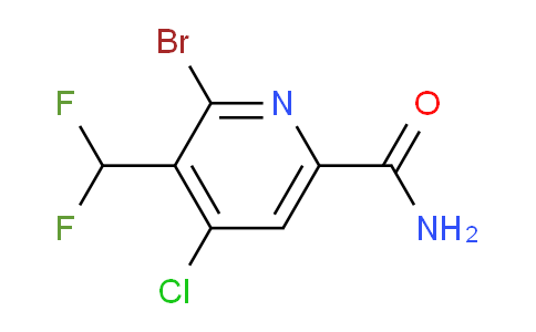 AM89945 | 1806992-23-3 | 2-Bromo-4-chloro-3-(difluoromethyl)pyridine-6-carboxamide