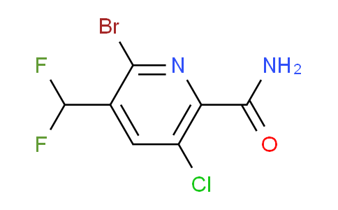 AM89948 | 1805007-62-8 | 2-Bromo-5-chloro-3-(difluoromethyl)pyridine-6-carboxamide