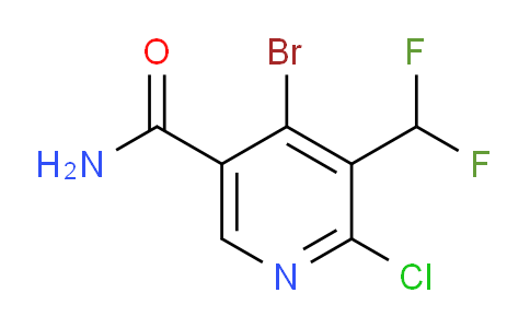 AM89951 | 1805389-15-4 | 4-Bromo-2-chloro-3-(difluoromethyl)pyridine-5-carboxamide