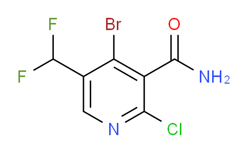 AM89952 | 1805238-22-5 | 4-Bromo-2-chloro-5-(difluoromethyl)pyridine-3-carboxamide