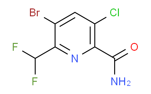 AM89964 | 1805389-05-2 | 3-Bromo-5-chloro-2-(difluoromethyl)pyridine-6-carboxamide