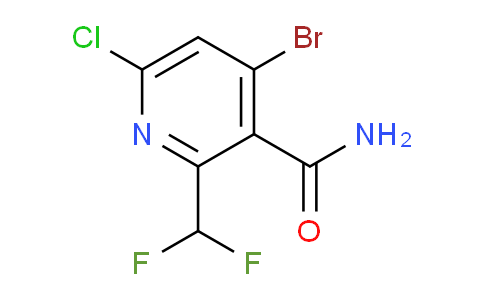 AM89972 | 1805389-24-5 | 4-Bromo-6-chloro-2-(difluoromethyl)pyridine-3-carboxamide