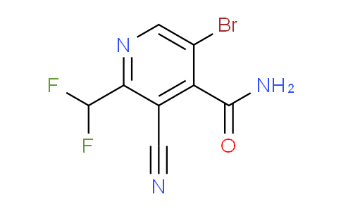 AM90000 | 1805337-41-0 | 5-Bromo-3-cyano-2-(difluoromethyl)pyridine-4-carboxamide