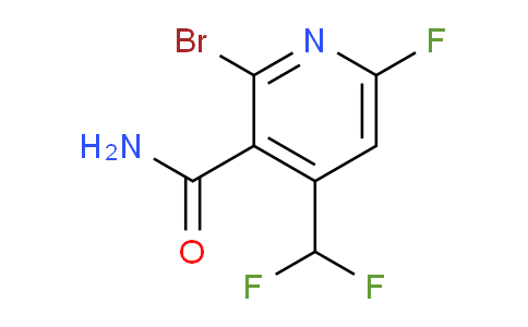 AM90003 | 1806070-64-3 | 2-Bromo-4-(difluoromethyl)-6-fluoropyridine-3-carboxamide