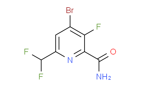 AM90013 | 1805244-09-0 | 4-Bromo-6-(difluoromethyl)-3-fluoropyridine-2-carboxamide