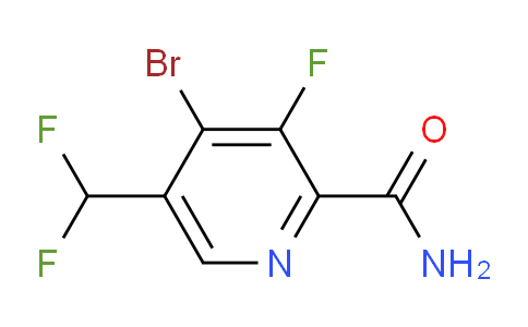 AM90016 | 1805167-90-1 | 4-Bromo-5-(difluoromethyl)-3-fluoropyridine-2-carboxamide
