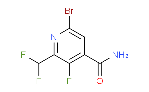 AM90018 | 1806832-45-0 | 6-Bromo-2-(difluoromethyl)-3-fluoropyridine-4-carboxamide