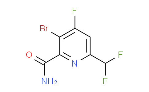 AM90020 | 1805403-70-6 | 3-Bromo-6-(difluoromethyl)-4-fluoropyridine-2-carboxamide