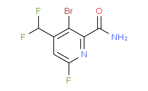 AM90026 | 1805167-87-6 | 3-Bromo-4-(difluoromethyl)-6-fluoropyridine-2-carboxamide