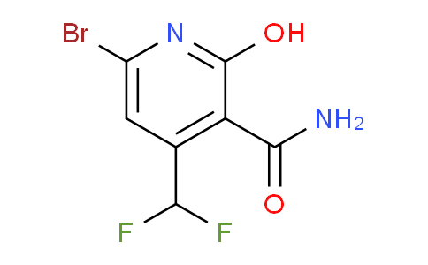 6-Bromo-4-(difluoromethyl)-2-hydroxypyridine-3-carboxamide