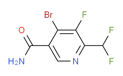 AM90034 | 1806999-79-0 | 4-Bromo-2-(difluoromethyl)-3-fluoropyridine-5-carboxamide