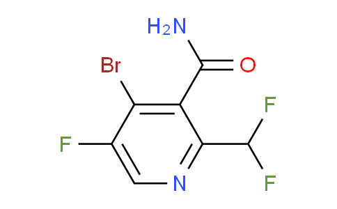 AM90035 | 1805403-64-8 | 4-Bromo-2-(difluoromethyl)-5-fluoropyridine-3-carboxamide