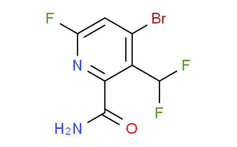 AM90042 | 1806832-82-5 | 4-Bromo-3-(difluoromethyl)-6-fluoropyridine-2-carboxamide
