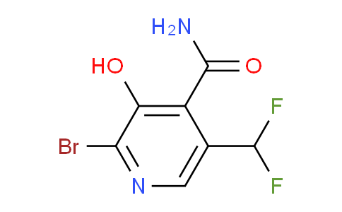 AM90052 | 1806869-68-0 | 2-Bromo-5-(difluoromethyl)-3-hydroxypyridine-4-carboxamide