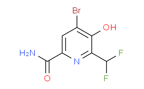 AM90053 | 1805238-79-2 | 4-Bromo-2-(difluoromethyl)-3-hydroxypyridine-6-carboxamide