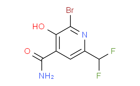 AM90055 | 1805247-40-8 | 2-Bromo-6-(difluoromethyl)-3-hydroxypyridine-4-carboxamide