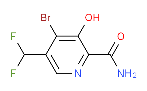 AM90060 | 1806069-88-4 | 4-Bromo-5-(difluoromethyl)-3-hydroxypyridine-2-carboxamide