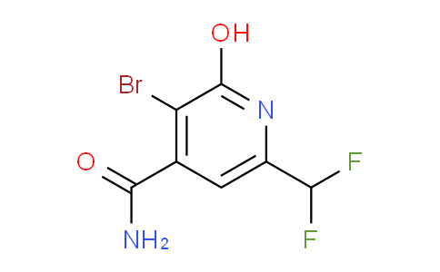 AM90065 | 1806070-03-0 | 3-Bromo-6-(difluoromethyl)-2-hydroxypyridine-4-carboxamide