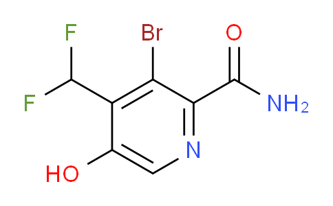 AM90066 | 1805164-22-0 | 3-Bromo-4-(difluoromethyl)-5-hydroxypyridine-2-carboxamide