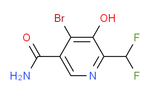 AM90074 | 1805350-65-5 | 4-Bromo-2-(difluoromethyl)-3-hydroxypyridine-5-carboxamide