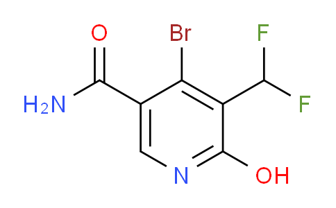 AM90076 | 1806069-83-9 | 4-Bromo-3-(difluoromethyl)-2-hydroxypyridine-5-carboxamide