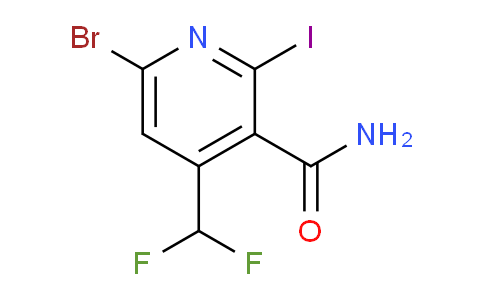 AM90077 | 1805414-75-8 | 6-Bromo-4-(difluoromethyl)-2-iodopyridine-3-carboxamide