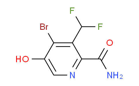 AM90078 | 1804889-26-6 | 4-Bromo-3-(difluoromethyl)-5-hydroxypyridine-2-carboxamide