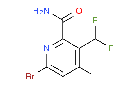 AM90079 | 1805415-36-4 | 6-Bromo-3-(difluoromethyl)-4-iodopyridine-2-carboxamide